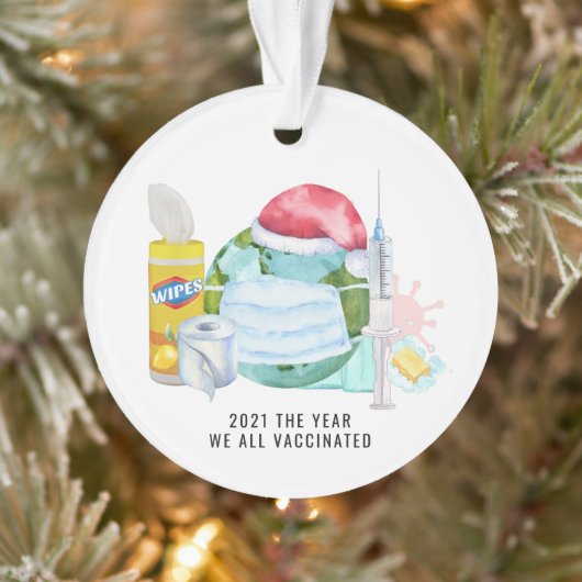 Het jaar waarin we allemaal gevaccineerd werden | ornament (Boom)