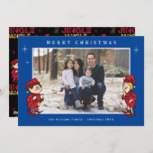 HET JAAR ZONDER EEN KERSTMAN™ | Prettig feest Feestdagenkaart (Voorkant / Achterkant)