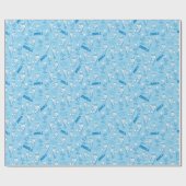 HET JAAR ZONDER EEN SANTA CLAUS™-sneeuwbuispatroon Cadeaupapier (Vlak)