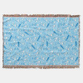 HET JAAR ZONDER EEN SANTA CLAUS™-sneeuwbuispatroon Deken (Voorkant)