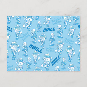 HET JAAR ZONDER EEN SANTA CLAUS™-sneeuwbuispatroon Feestdagenkaart