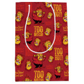 HET JAAR ZONDER EEN SANTA CLAUS™ WARMTEVERENIGD Pa Medium Cadeauzakje (Voorkant)