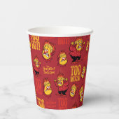 HET JAAR ZONDER EEN SANTA CLAUS™ WARMTEVERENIGD Pa Papieren Bekers (Achterkant)