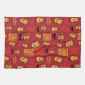 HET JAAR ZONDER EEN SANTA CLAUS™ WARMTEVERENIGD Pa Theedoek (Horizontaal)