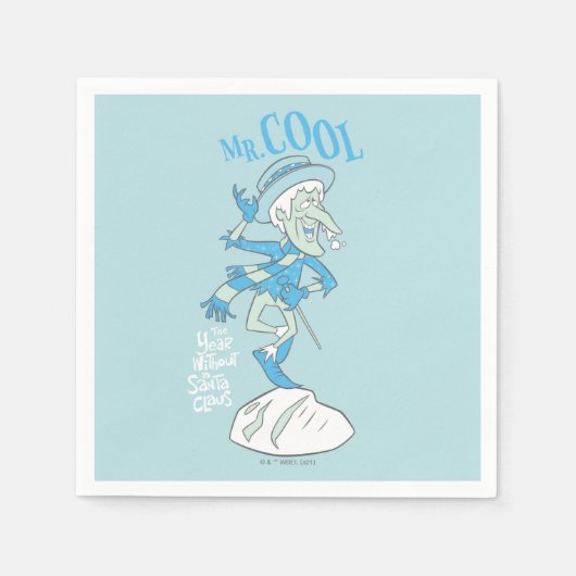 HET JAAR ZONDER SANTA CLAUS™ | de heer Cool Servet (Voorkant)