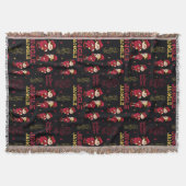 HET JAAR ZONDER SANTA CLAUS™ | Elf Pattern Deken (Voorkant)