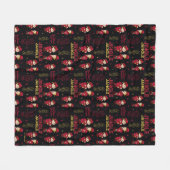 HET JAAR ZONDER SANTA CLAUS™ | Elf Pattern Fleece Deken (Voorkant (Horizontaal))