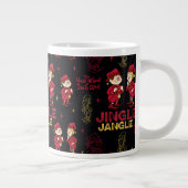 HET JAAR ZONDER SANTA CLAUS™ | Elf Pattern Grote Koffiekop (Rechts)