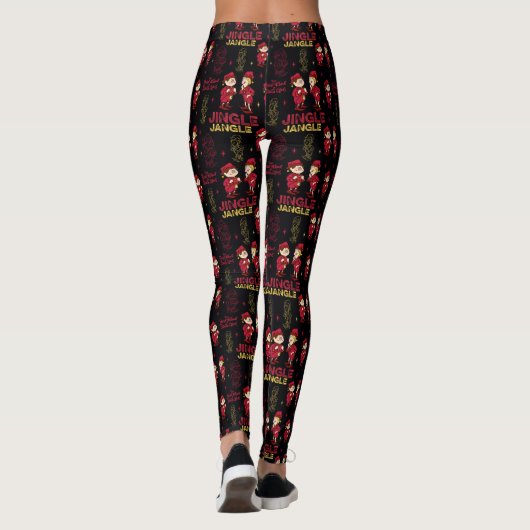 HET JAAR ZONDER SANTA CLAUS™ | Elf Pattern Leggings (Achterkant)