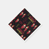 HET JAAR ZONDER SANTA CLAUS™ | Elf Pattern Servet (Hoek)