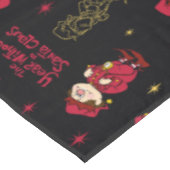 HET JAAR ZONDER SANTA CLAUS™ | Elf Pattern Tafelkleed (Gekanteld)