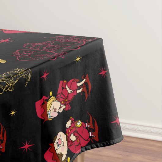 HET JAAR ZONDER SANTA CLAUS™ | Elf Pattern Tafelkleed (Voorbeeld)