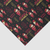 HET JAAR ZONDER SANTA CLAUS™ | Elf Pattern Tissuepapier (Detail)