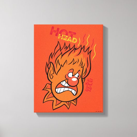 HET JAAR ZONDER SANTA CLAUS™ | Hete kop Canvas Afdruk (Voorkant)