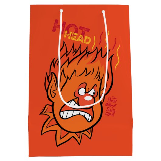 HET JAAR ZONDER SANTA CLAUS™ | Hete kop Medium Cadeauzakje (Achterkant)