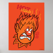 HET JAAR ZONDER SANTA CLAUS™ | Hete kop Poster (Voorkant)