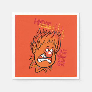 HET JAAR ZONDER SANTA CLAUS™   Hete kop Servet