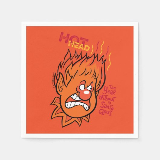 HET JAAR ZONDER SANTA CLAUS™ | Hete kop Servet (Voorkant)