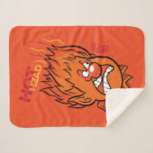 HET JAAR ZONDER SANTA CLAUS™ | Hete kop Sherpa Deken (Voorkant (horizontaal))