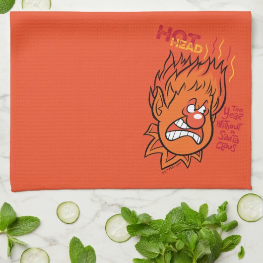 HET JAAR ZONDER SANTA CLAUS™ | Hete kop Theedoek (Gevouwen)