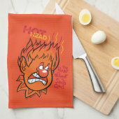 HET JAAR ZONDER SANTA CLAUS™ | Hete kop Theedoek (Quarter Fold)