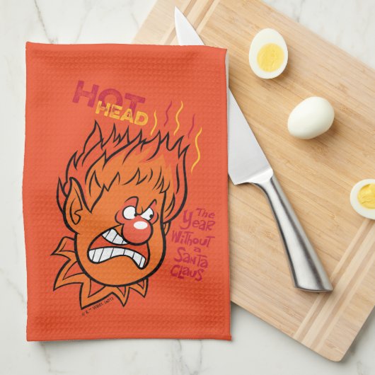 HET JAAR ZONDER SANTA CLAUS™ | Hete kop Theedoek (Quarter Fold)