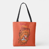 HET JAAR ZONDER SANTA CLAUS™ | Hete kop Tote Bag (Achterkant)