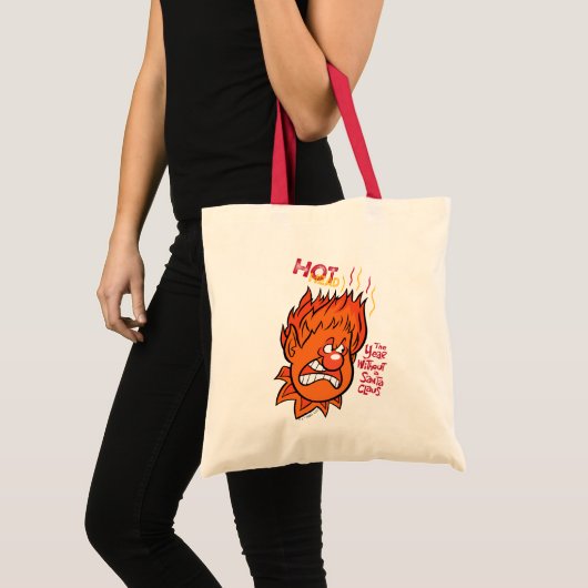 HET JAAR ZONDER SANTA CLAUS™ | Hete kop Tote Bag (Voorkant (product))