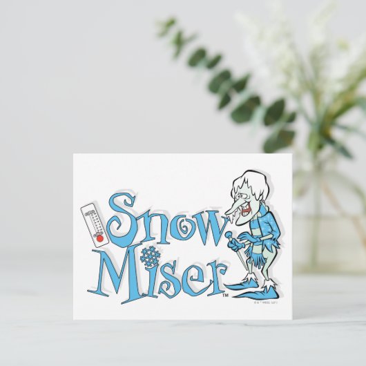 HET JAAR ZONDER SANTA CLAUS™ | Sneeuwpop Feestdagenkaart (Staand voorkant)