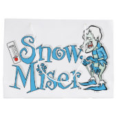 HET JAAR ZONDER SANTA CLAUS™ | Sneeuwpop Groot Cadeauzakje (Achterkant)