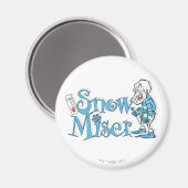 HET JAAR ZONDER SANTA CLAUS™ | Sneeuwpop Magneet (Voorkant / Achterkant)