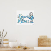 HET JAAR ZONDER SANTA CLAUS™ | Sneeuwpop Poster (Keuken)