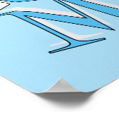 HET JAAR ZONDER SANTA CLAUS™ | Sneeuwpop Poster (Hoek)