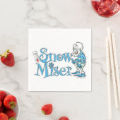 HET JAAR ZONDER SANTA CLAUS™ | Sneeuwpop Servet (Insitu)