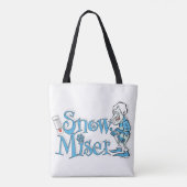 HET JAAR ZONDER SANTA CLAUS™ | Sneeuwpop Tote Bag (Achterkant)