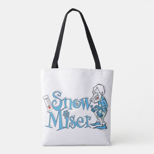 HET JAAR ZONDER SANTA CLAUS™ | Sneeuwpop Tote Bag (Achterkant)