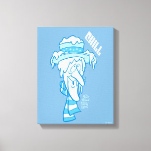 HET JAAR ZONDER SANTA CLAUS™   Snow Miser Chill Canvas Afdruk