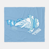 HET JAAR ZONDER SANTA CLAUS™ | Snow Miser Chill Fleece Deken (Voorkant (Horizontaal))