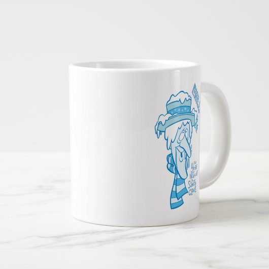 HET JAAR ZONDER SANTA CLAUS™ | Snow Miser Chill Grote Koffiekop (Voorkant rechts)