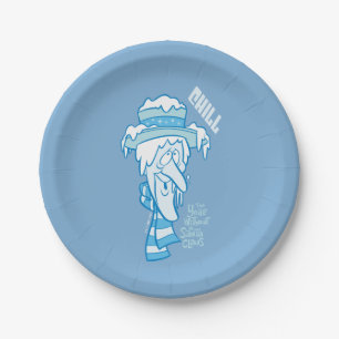 HET JAAR ZONDER SANTA CLAUS™ Snow Miser Chill Papieren Bordje
