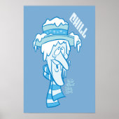 HET JAAR ZONDER SANTA CLAUS™ | Snow Miser Chill Poster (Voorkant)
