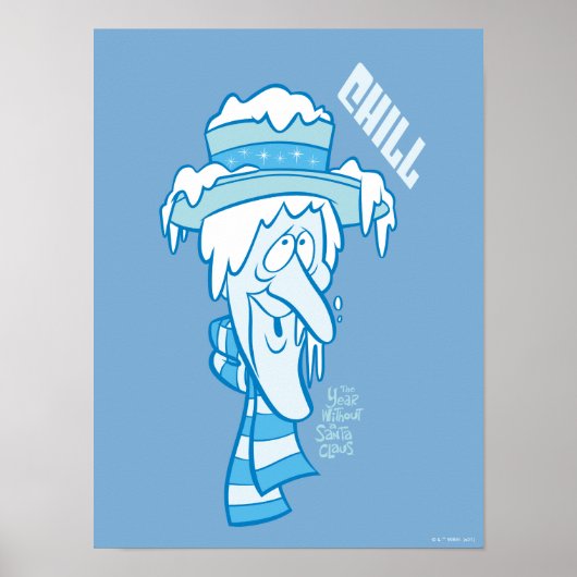 HET JAAR ZONDER SANTA CLAUS™ | Snow Miser Chill Poster (Voorkant)