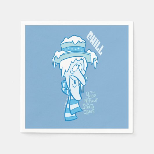 HET JAAR ZONDER SANTA CLAUS™ | Snow Miser Chill Servet (Voorkant)