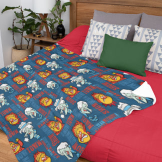 HET JAAR ZONDER SANTA CLAUS™ Snowtown Showdown Fleece Deken