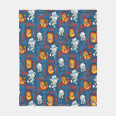 HET JAAR ZONDER SANTA CLAUS™ Snowtown Showdown Fleece Deken (Voorkant)