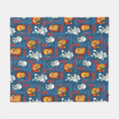 HET JAAR ZONDER SANTA CLAUS™ Snowtown Showdown Fleece Deken (Voorkant (Horizontaal))