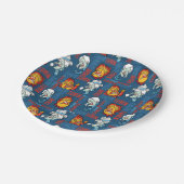 HET JAAR ZONDER SANTA CLAUS™ Snowtown Showdown Papieren Bordje (Gekanteld)