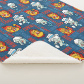 HET JAAR ZONDER SANTA CLAUS™ Snowtown Showdown Sherpa Deken (3/4)