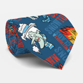 HET JAAR ZONDER SANTA CLAUS™ Snowtown Showdown Stropdas (Opgerold)