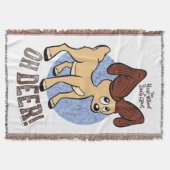 HET JAAR ZONDER SANTA CLAUS™ | Vixen "Oh Deer" Deken (Voorkant)